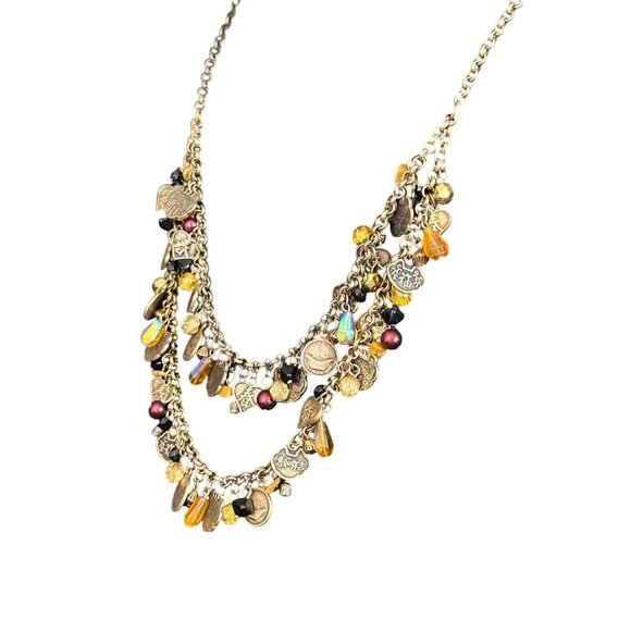 Chico's Necklace Jewlery Statement 20" Adjustable - Picture 3 of 7